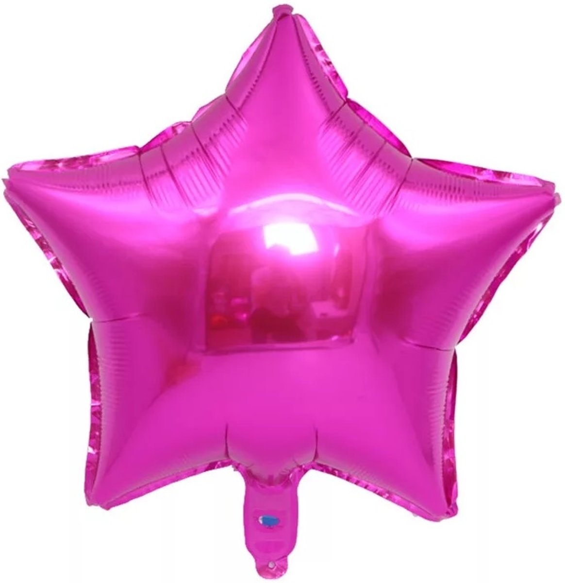 Folieballon ster| Donker roze | 18 inch | 45 cm | DM-products